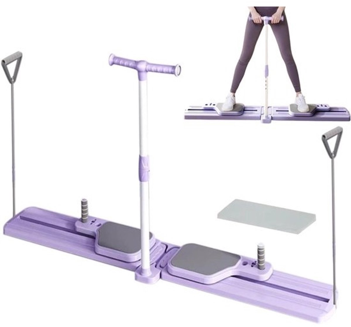 Ski Simulator Been Trainer - Split Trainer Lichaamsvormer - Thuis Fitness - Duurzame PP Constructie