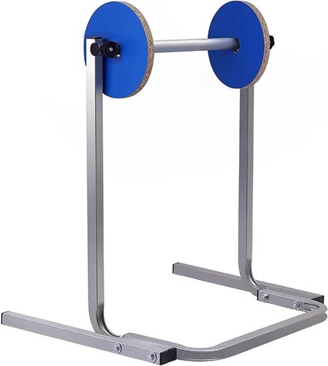 Noppenfolie Dispenser - Verpakking Station - Efficiënt Verpakken - Zware Gegalvaniseerd Staal - Verstelbaar 30-150cm - Zilverkleurig