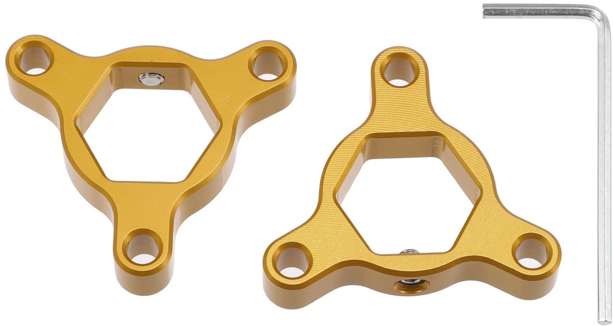 Voorvork Verstelbare Lading - Aluminium Legering voor Motorfietsen - Goud - Set van 2