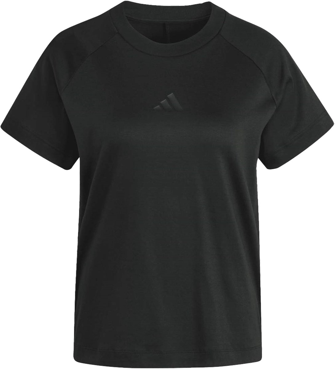 Adidas Soft Lux T-shirt Met Korte Mouwen M Vrouw Zwart