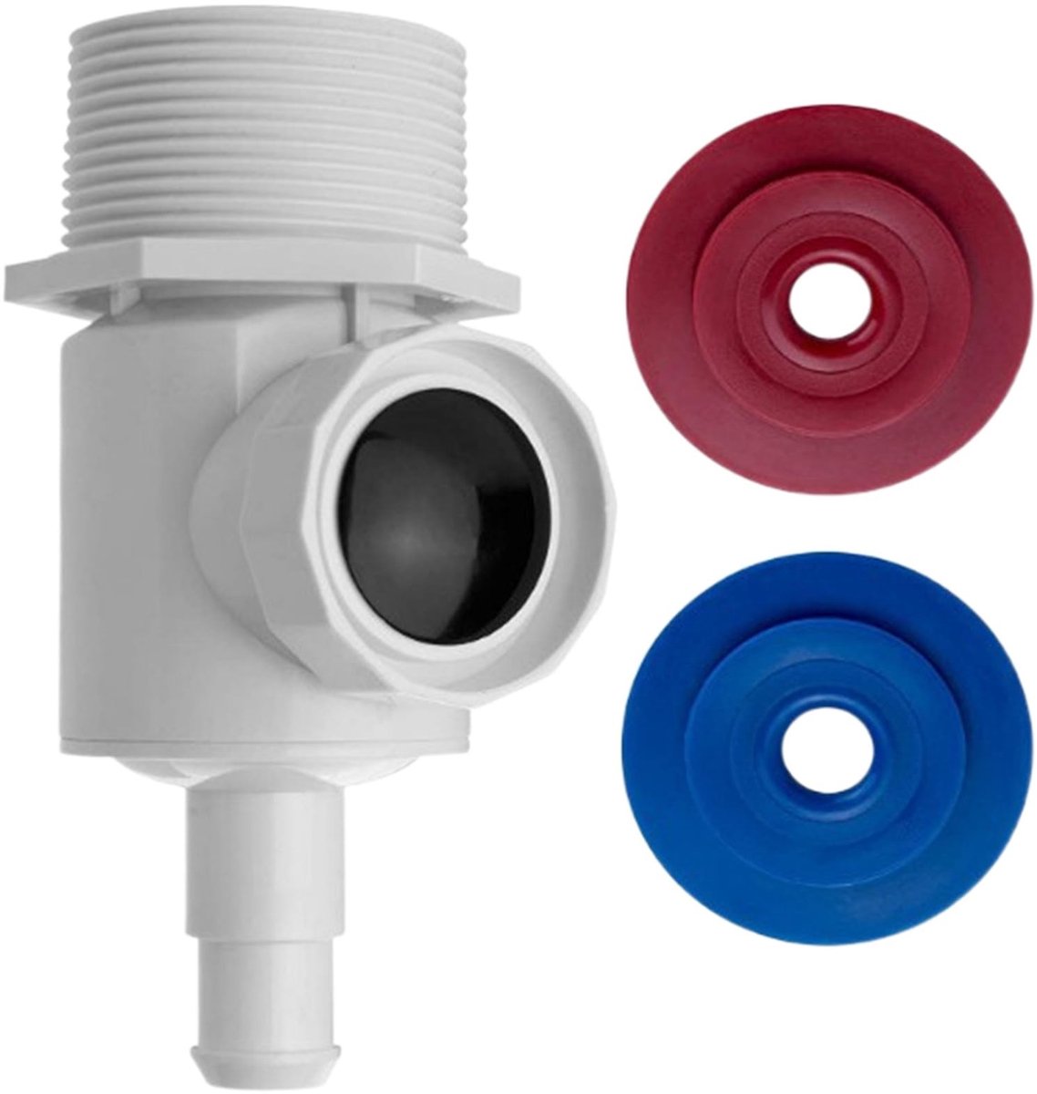 Universele wandfitting connector voor zwembadreiniger - Compatibel met Zodiac Polaris