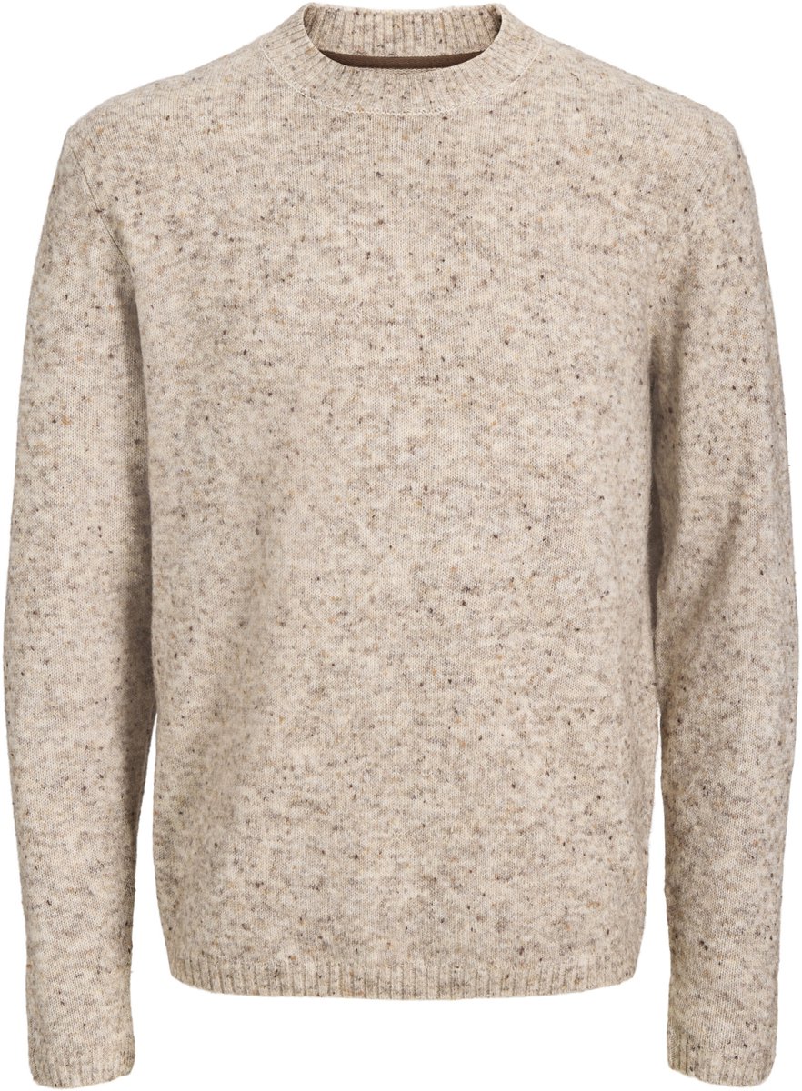 Jack&jones Jjenie Knit Crew Neck Atmosphere | Beige | Maat: L