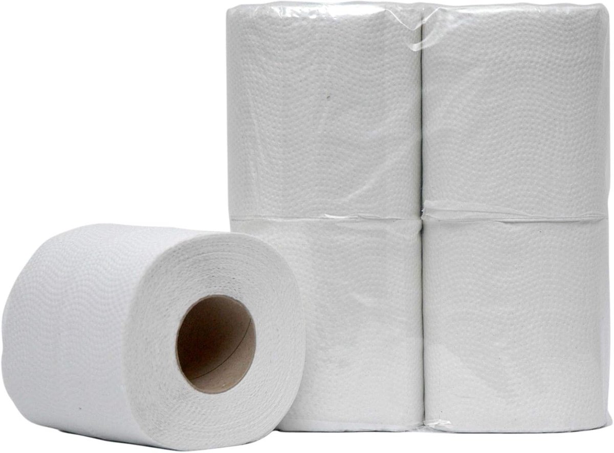Toiletpapier - Zacht papier - Dagelijks gebruik - 2-laags comfort - 48 rollen - Wit