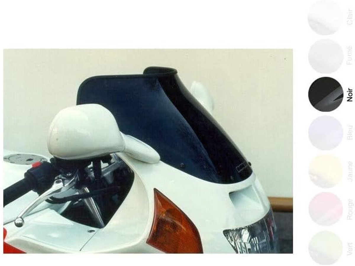 Motor Windscherm - Deflector - Motor Rijden - Acryl Materiaal - 70 cm - Zwart