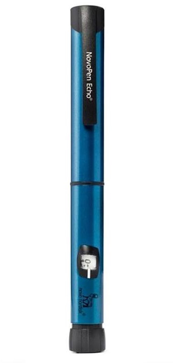 Novopen Echo Insulinepen Blauw