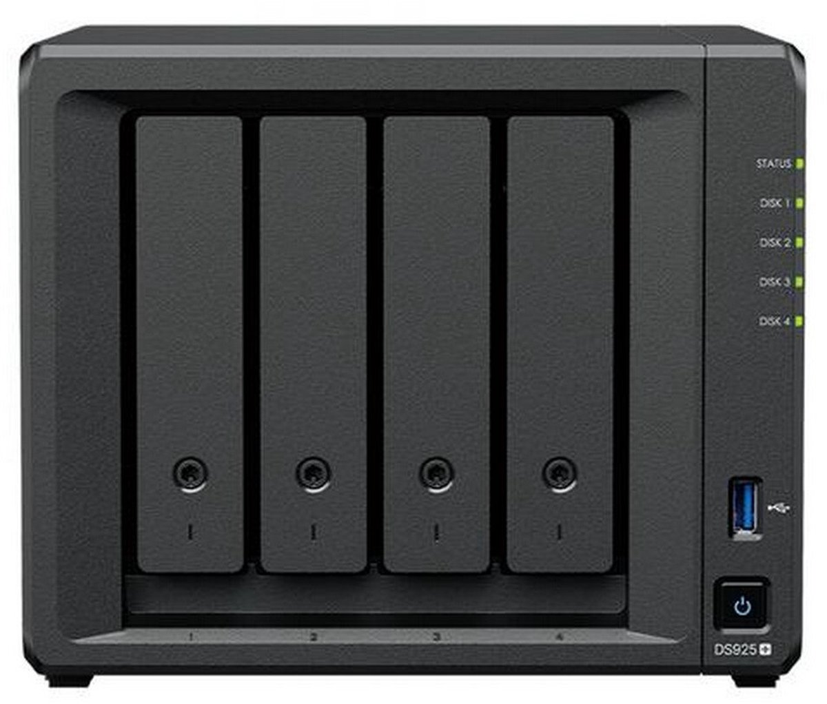 Synology DiskStation DS925+ - NAS - 4 bay (plus 2x M.2 slots) - 4GB DDR4 - 0TB - 2x 2.5G netwerk — cadeau in Sport & Outdoor - foto 4
