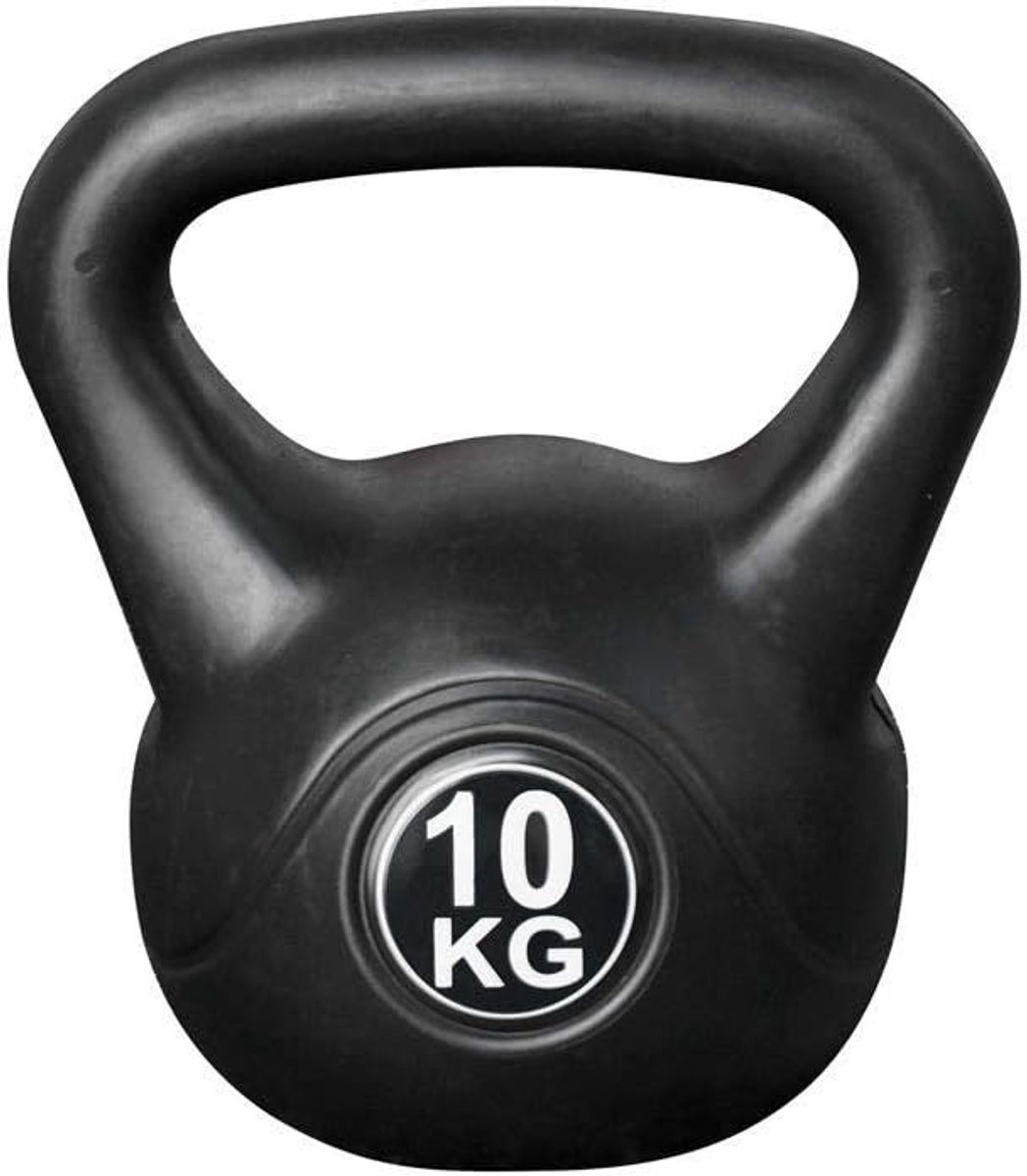 Kettlebell 10kg - Staal - Roestvrij - Ideaal voor Thuis en Sportschool