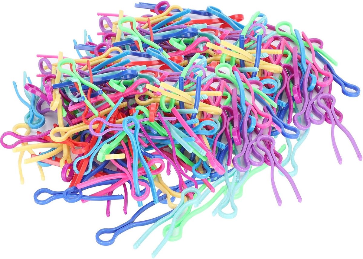 Onderdraadklemmen Spoelen - Naai Accessoires - Netjes Organiseren - Robuust Plastic Ontwerp - 120 Stuks - Kleurrijk