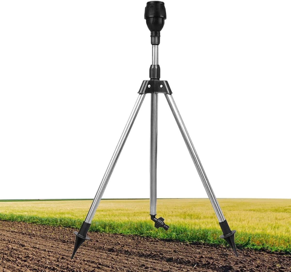 Sprinkler op statief - Bewateringssysteem Gazon - Tuin Bewateren - 360 graden rotatie - 53 x 10 x 10 cm