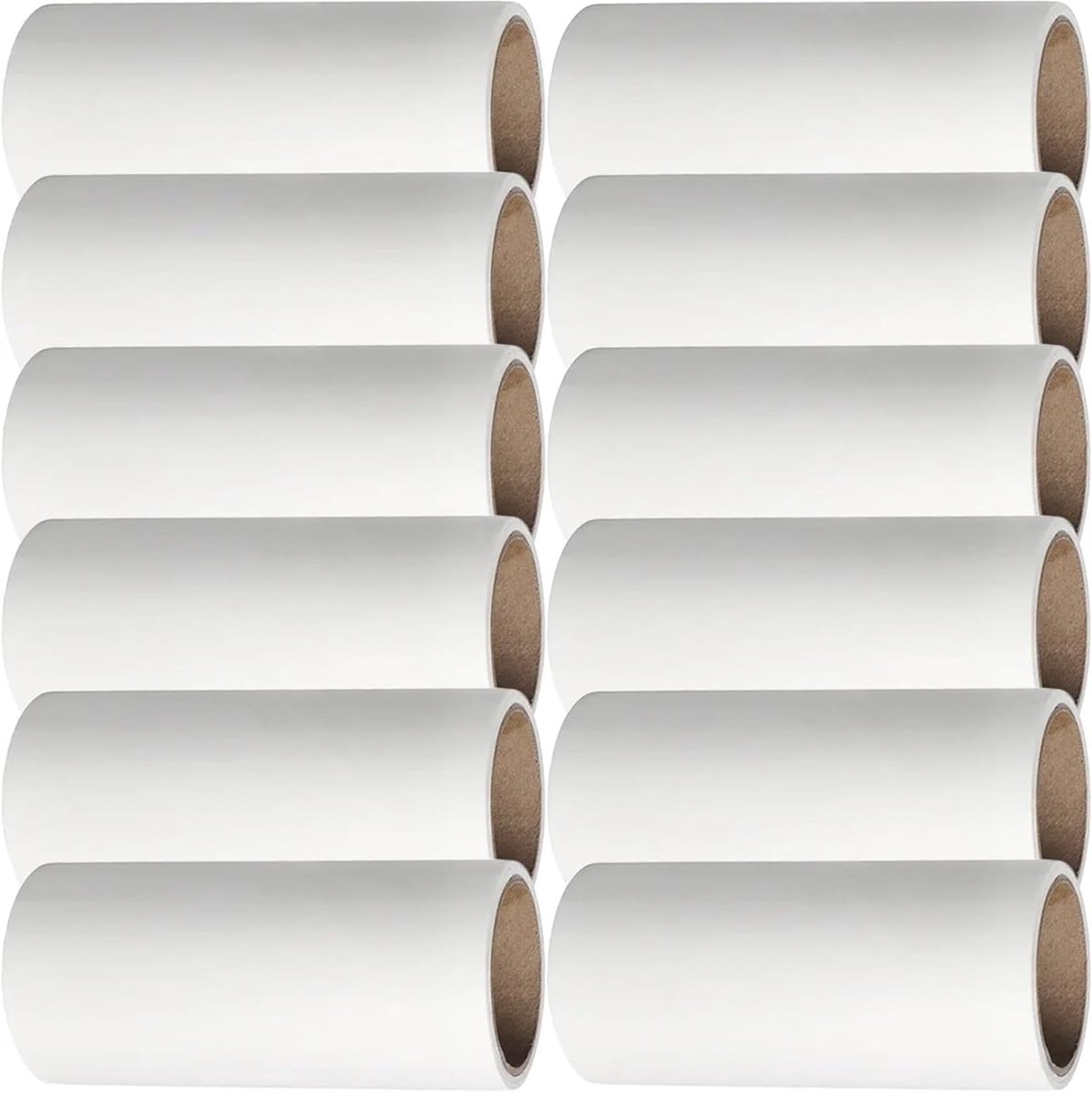 Pluisrollers Set - Vachtverwijderaars - Kleding Reinigen - Draagbaar Ontwerp - 16 Stuks - Wit