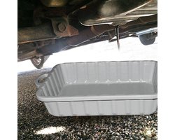 Motorolie Opvangbak - Oliepan Carter - Auto Onderhoud - Grote Capaciteit - 60 x 39 cm - Zwart