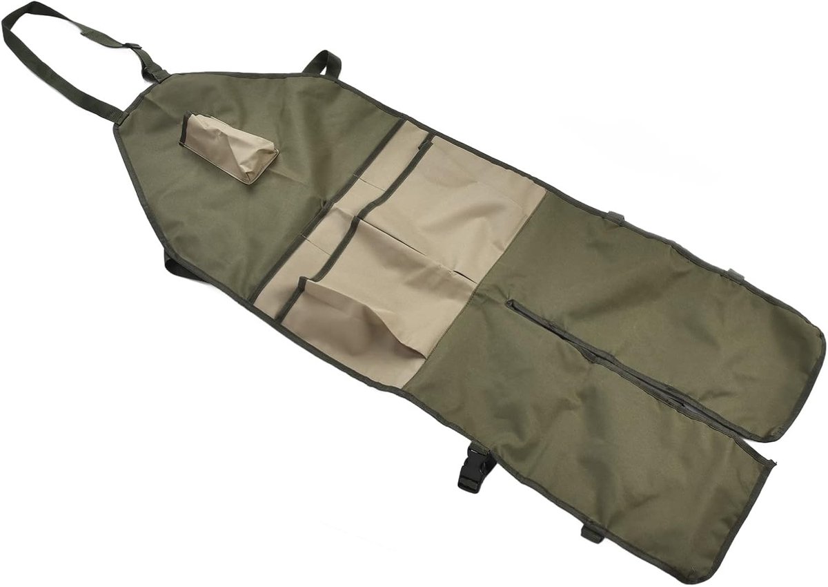 Tuinschort met Beenbescherming - Schort voor Buitenwerk - Bescherming tijdens Tuinieren - Lichtgewicht Waterdicht Oxford-doek - 118x45cm - Groen