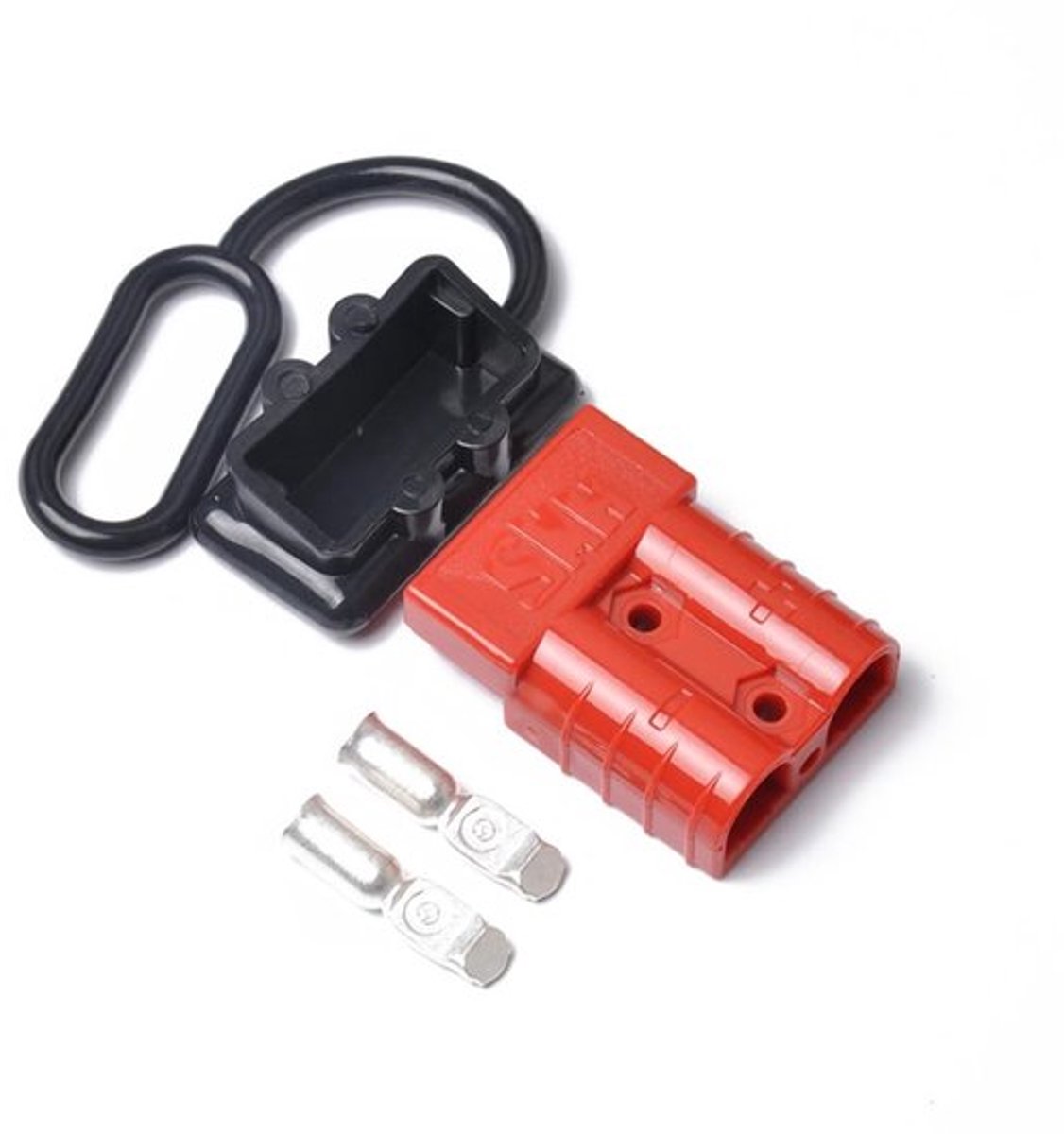 Zeynomax - Batterijconnector - Snelkoppeling - Rood - 50 A - Geschikt voor auto
