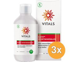 3x Vitals Elete sportmineralen (300 ml)