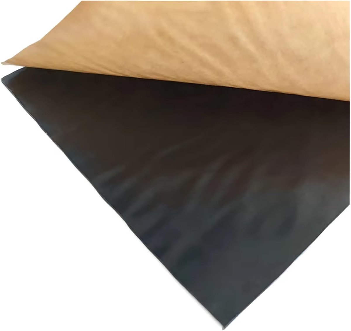 Warmte-isolatiemat Auto - Geluiddempende Mat - Motor Beschermen - Butylrubber Materiaal - 20x10 cm - Zwart