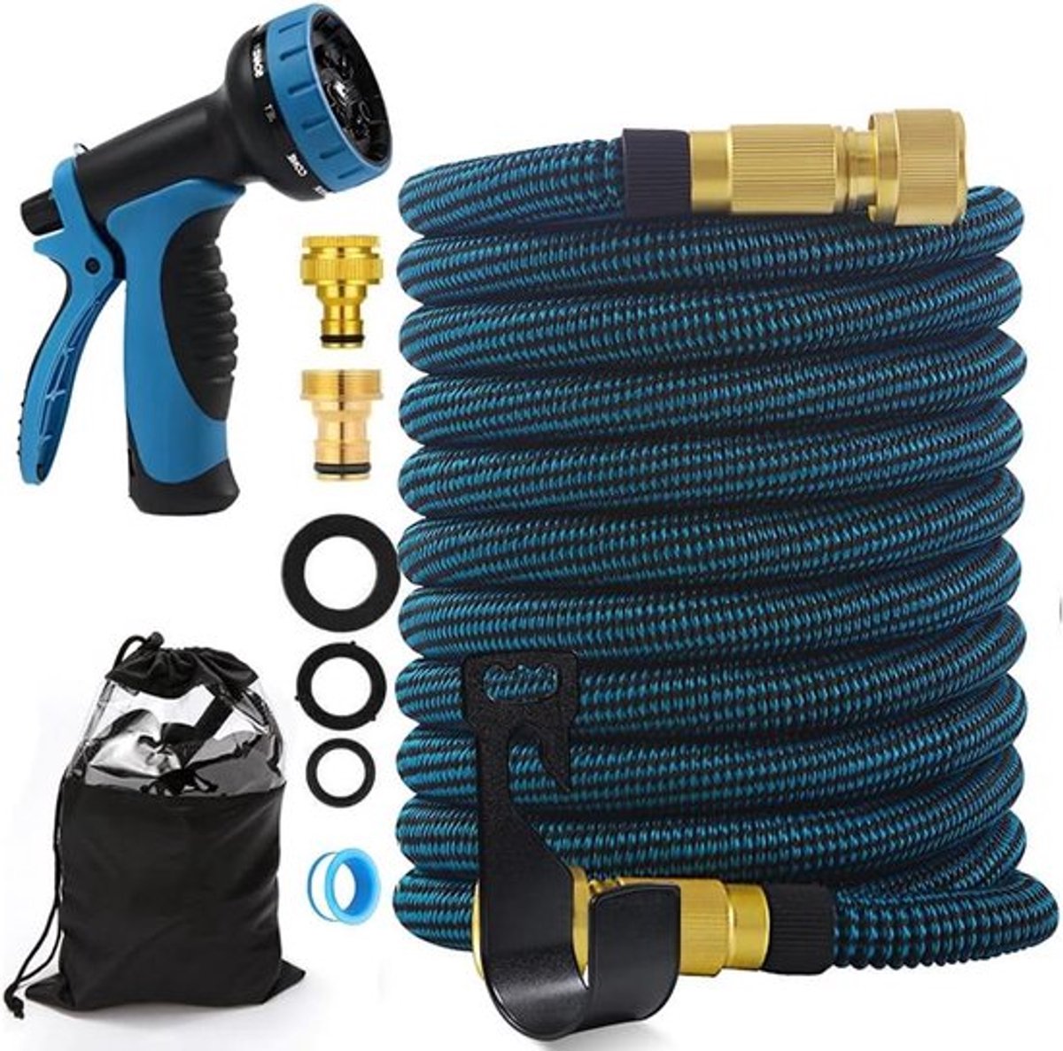 Expandable tuinslang 75ft Inovra Plus met 10 functies