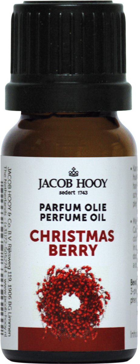 Jacob Hooy Parfum Christmas - 10 ml - Geurverspreider