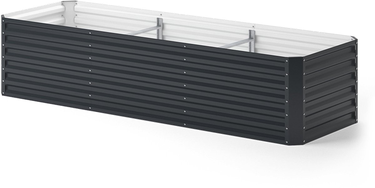 Vicco Composteerbak Garten, Antraciet, 270 x 90 cm