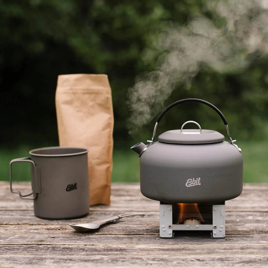Esbit Waterketel - 600ml - Geanodiseerd Aluminium - Ultralicht van ES — afbeelding 3
