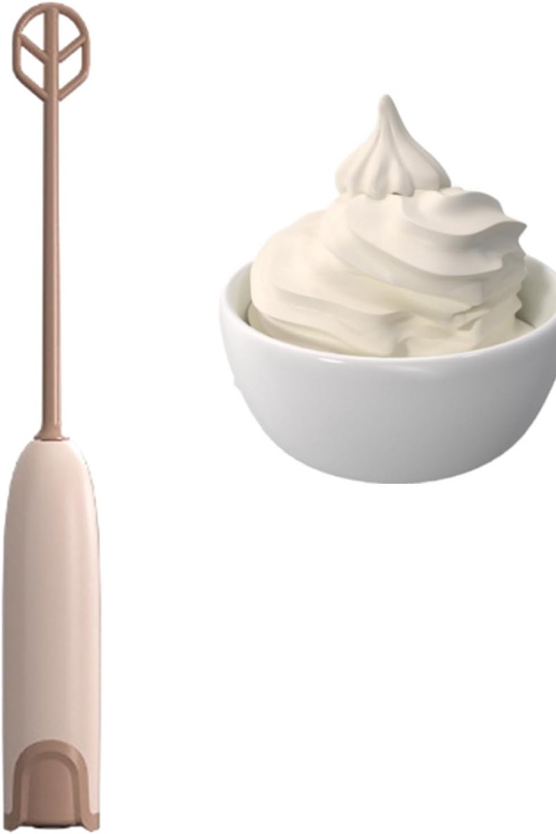 Elektrische Handmixer Keukenmixer Stirrer Bakken en Koken Compact Draagbaar 26 cm Lengte Koffie