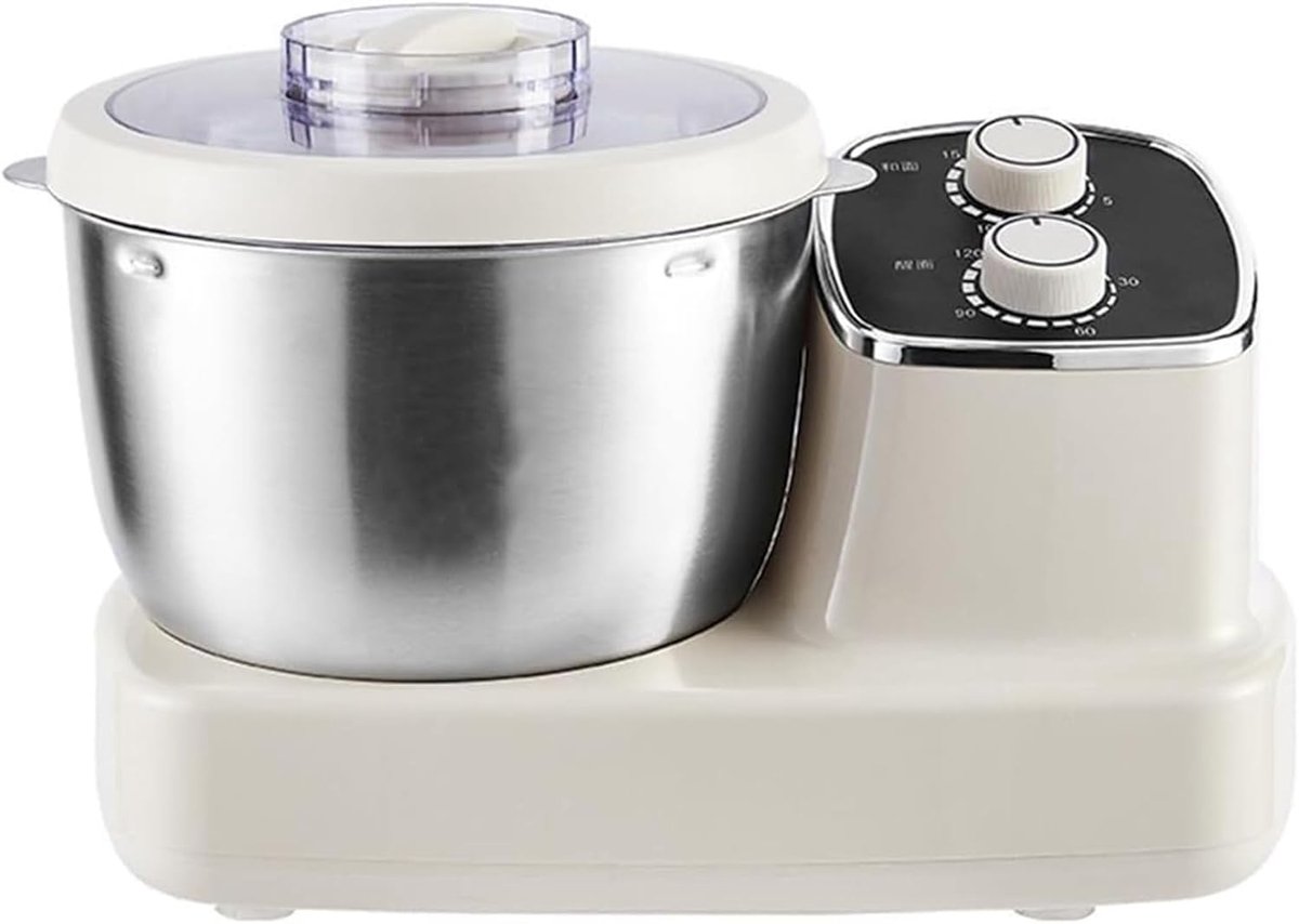 Deeg Kneder Keukenmachine Mixer Zelf Bakken Thermostatische Fermentatie 7L Kom Zilver