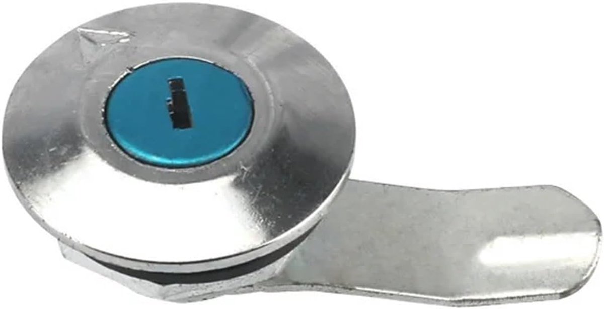 Distributie Box Slot - Metalen Deurslot - Beveiliging Kast - Koperen Kern - 1 Stuks - Zilverkleurig