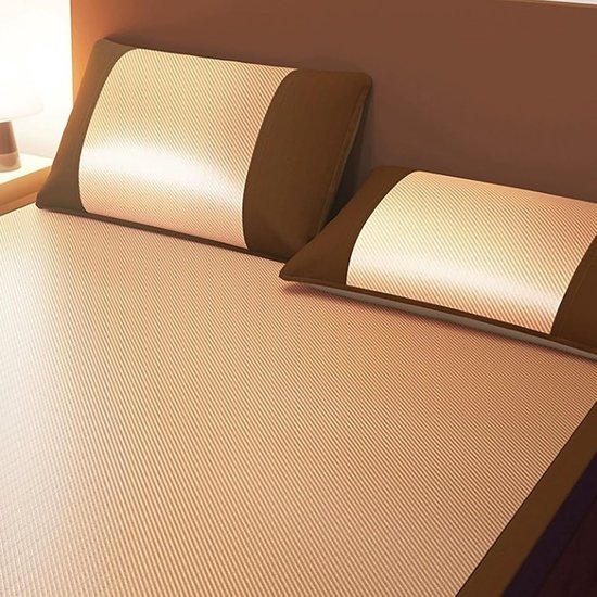Koelmatras - Verkoelende mat - Koel slapen - Dubbellaagse koeltechnologie - 180x200 cm - Grijs — afbeelding 3