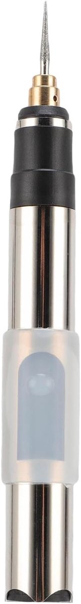 Graveer Pen - Mini Boormachine - Kleine Klusjes - Oplaadbare Batterij - 16 x 124mm - Zilver