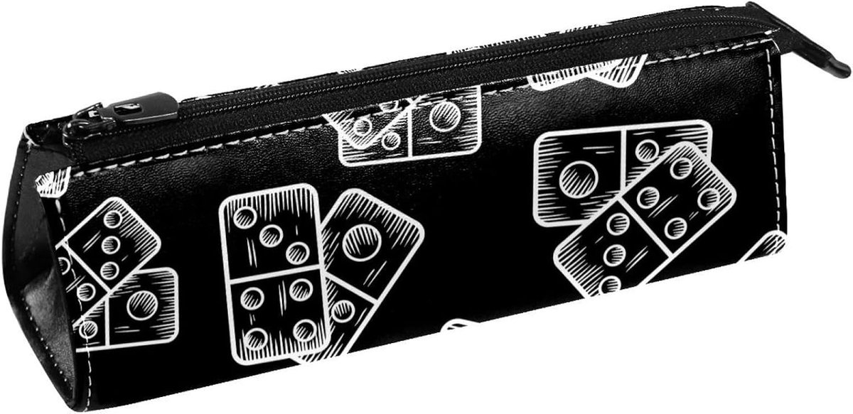 Pennenzak - Opbergtasje Etui - Schoolkantoor Organisatie - Naadloos Patroon - 20cm Lengte - Multicolor