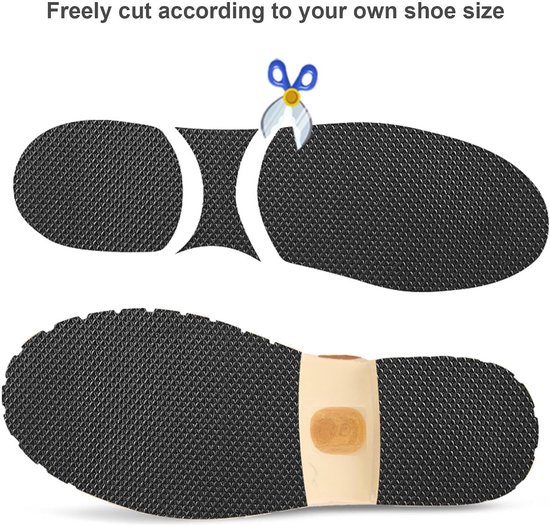 Reparatieset Schoenzolen - Zoollijm Patches - Schoenen Verlengen - Slijtvaste Bescherming - 200 x 10 cm - Zwart — afbeelding 5
