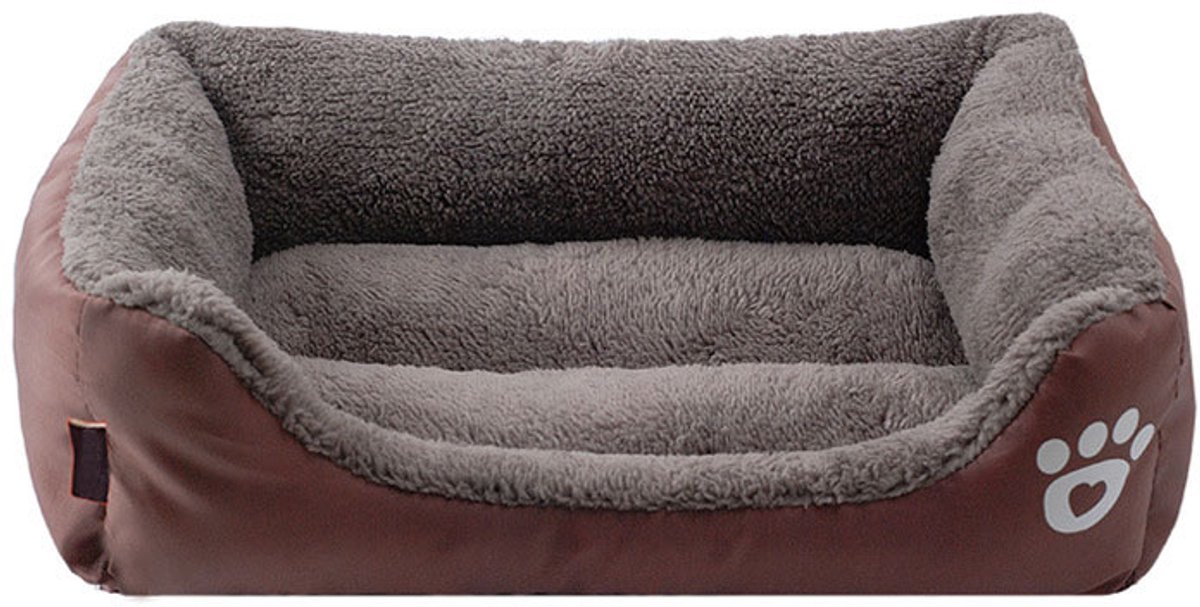 Sofa Dierenmand voor honden en katten Bruin, M