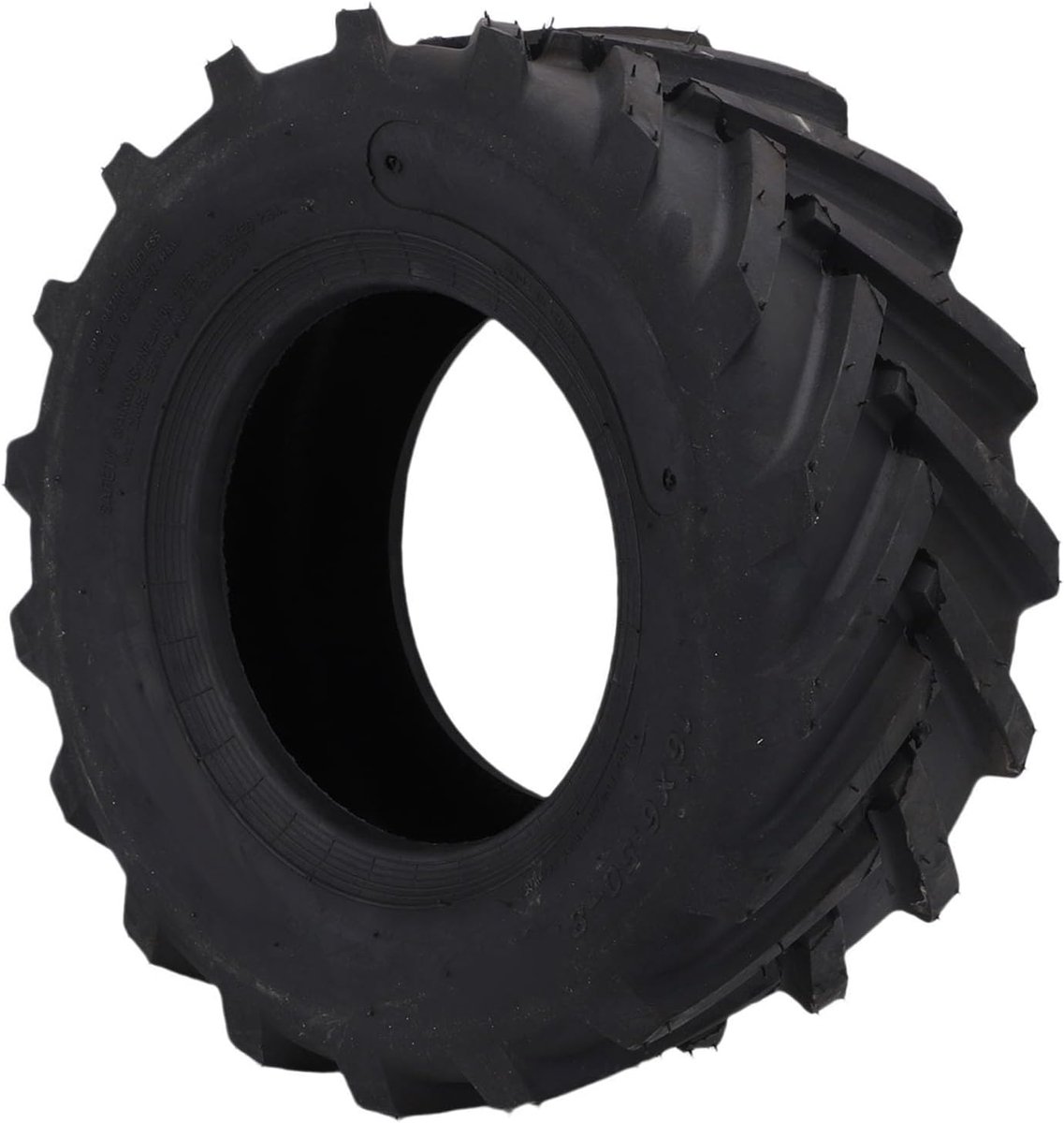 Gazontractor band - Gazonband band - Gazononderhoud - Hoge tractie profiel - 16x6.50-8 - Zwart