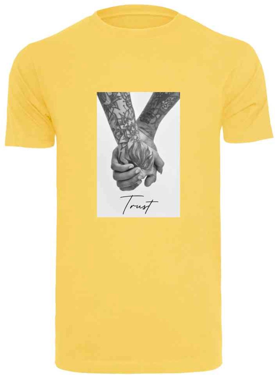 Mister Tee Trust 2.0 Heren Tshirt L Geel