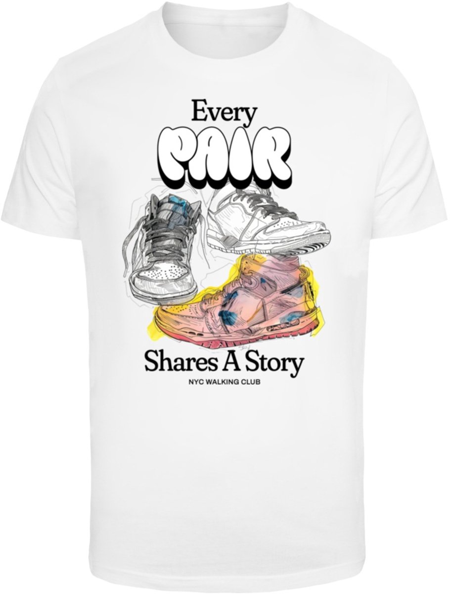 Mister Tee Sneaker Story Heren Tshirt XL Wit
