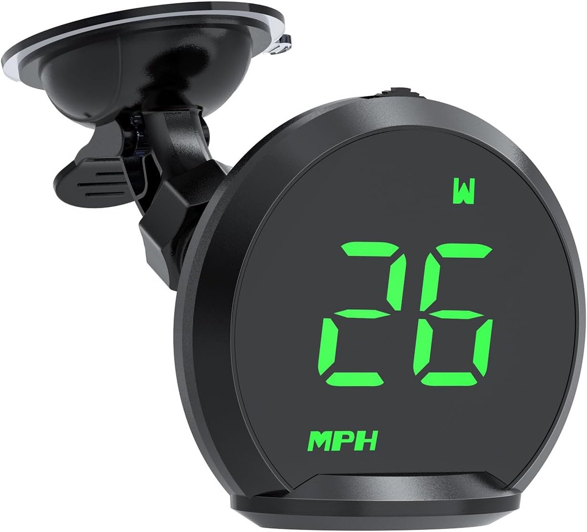 Digitale Snelheidsmeter - HUD Display - Veilig Rijden - Meerkleurig Instelbaar - 2.2 Inch Scherm - Zwart
