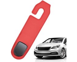 Autohaak Hoofdsteun - Autotashouder Hanger - Auto Organiseren - Robuuste Constructie - 2.8 x 5 x 2.8 cm - Rood