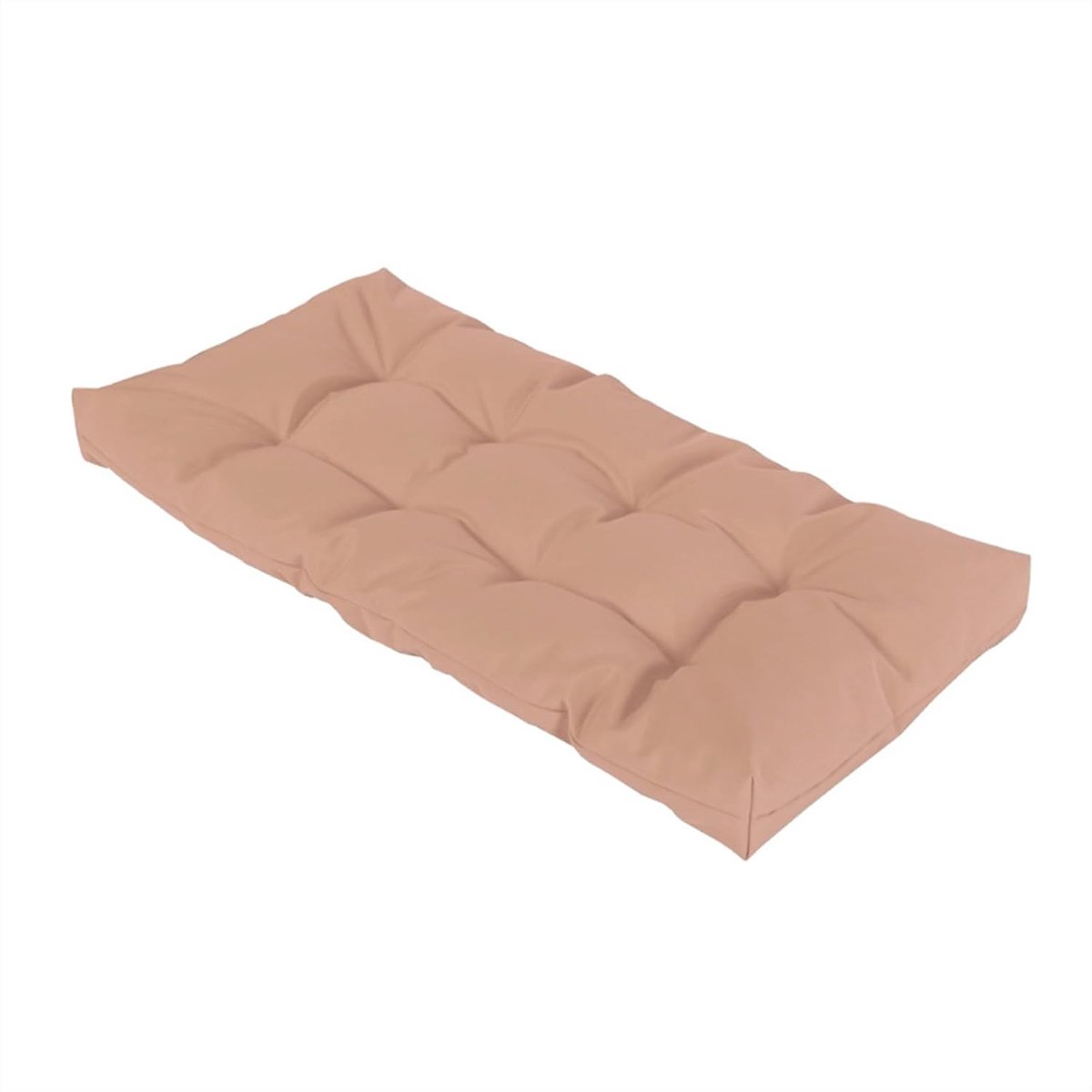 Tuinbankkussen - Zitkussen Buiten - Comfortabel Zitten - Waterdicht Polyester - 200 x 60 cm - Zacht Roze