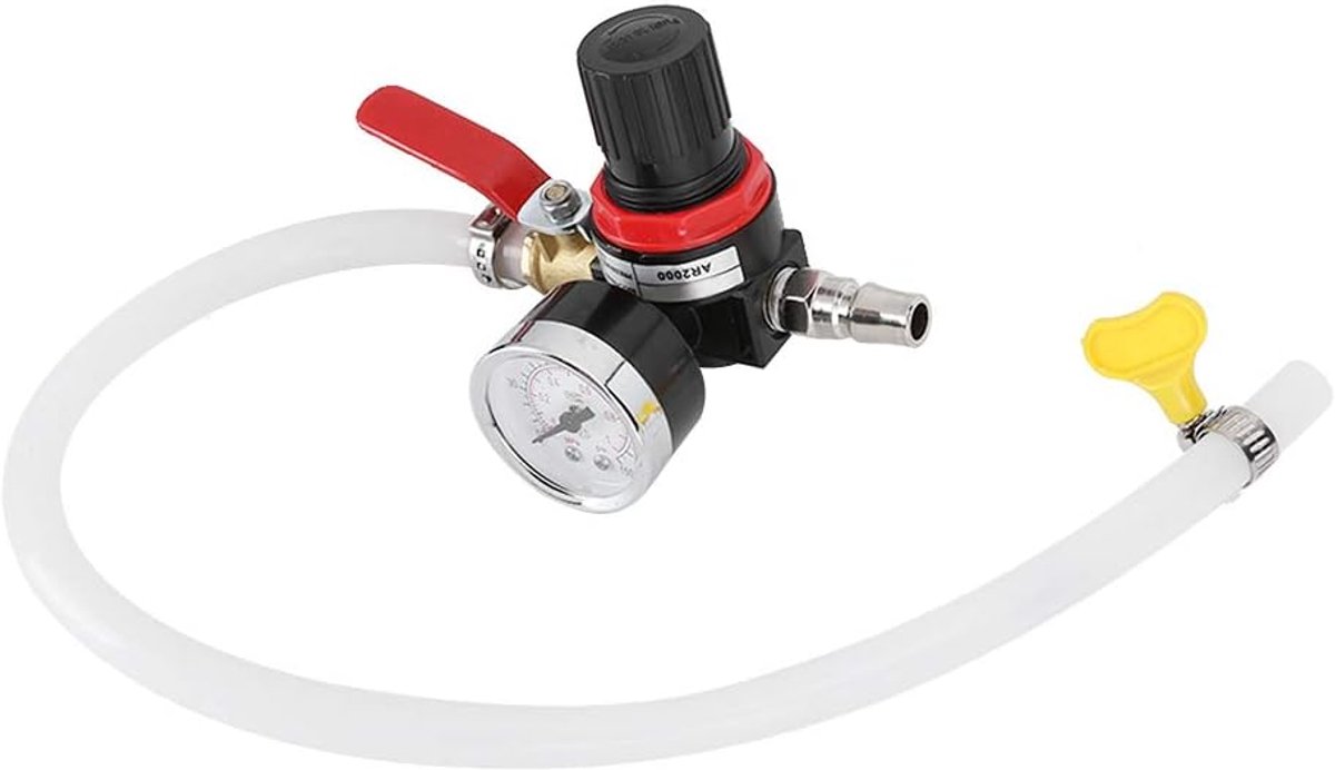Autowatertank Detector - Koeler Lektester - Lekkage Opsporen - Universeel Ontworpen - 50 cm Pijplengte - Zwart