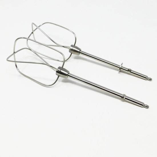 Mixer Accessoires - Garde Set - Beslag Maken - Roestvrij Staal - Set Links Rechts - Zilverkleurig — afbeelding 2