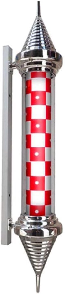 Kapperspaal Verlichting - Draaibare Salonlamp - Sfeer Creëren - Waterproof LED Design - 3.5 kg Gewicht - Rood Wit Blauw