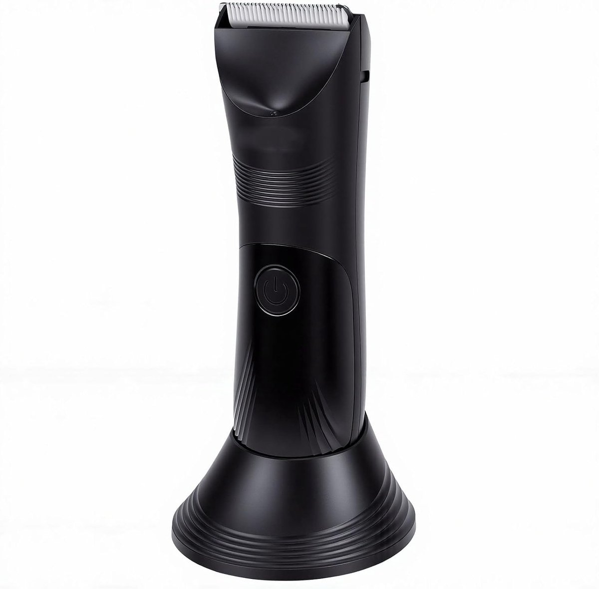 Elektrische Trimmer - Lichaamshaar trimmer - Persoonlijke verzorging - R-vormige keramische kop - IPX7 waterdicht - Zwart