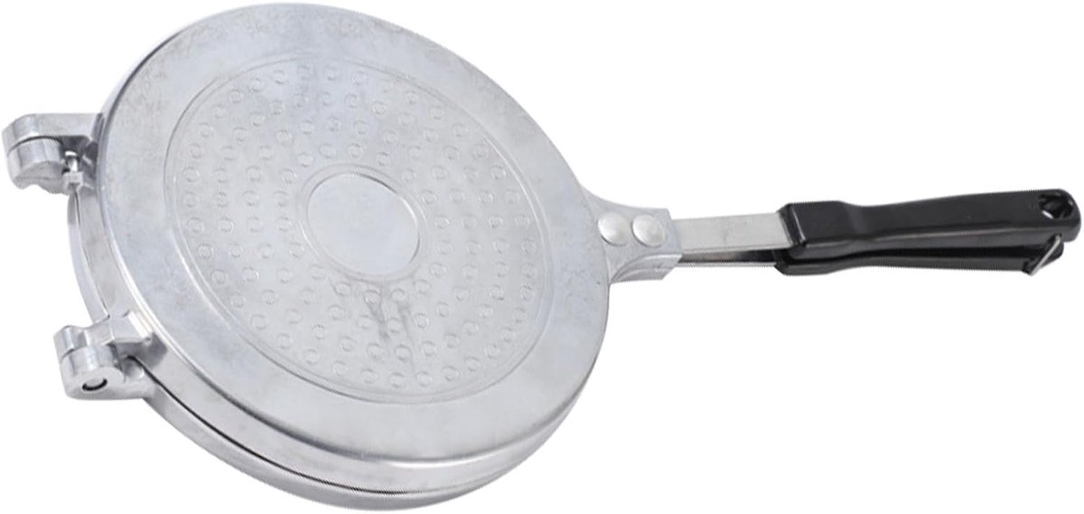 Dubbelzijdige Pannenkoekenpan - Omelet Pan - Ontbijt Maken - Anti-aanbaklaag - 20 cm Diameter - Zwart