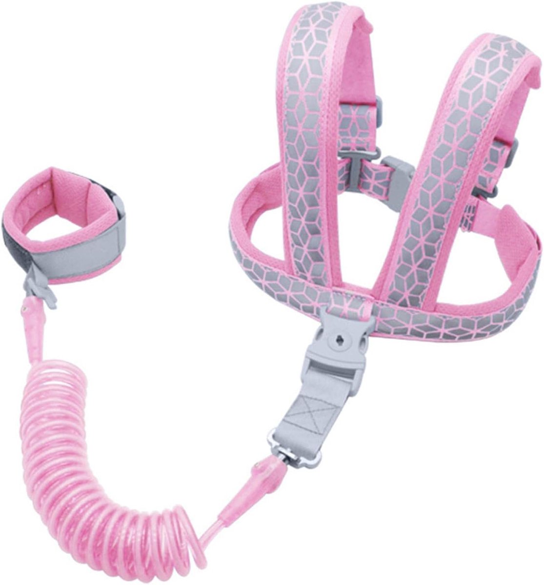 Peuter harnas riem - Kind veiligheid - Veilig wandelen - Key-lock design - Verstelbaar - Blauw