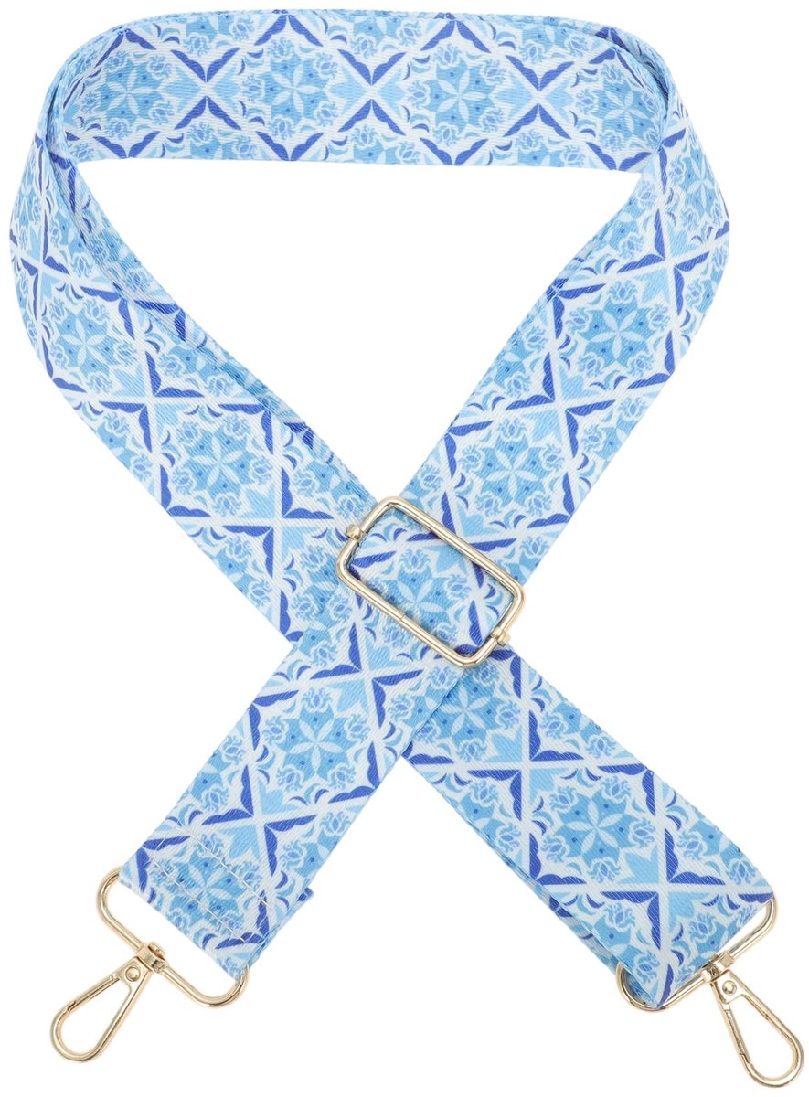 Solidchoice- Tasriem Verstelbaar - Schouderriem voor Tas - Draagtas - Handtas - Bloemenprint - Ergonomisch Ontwerp