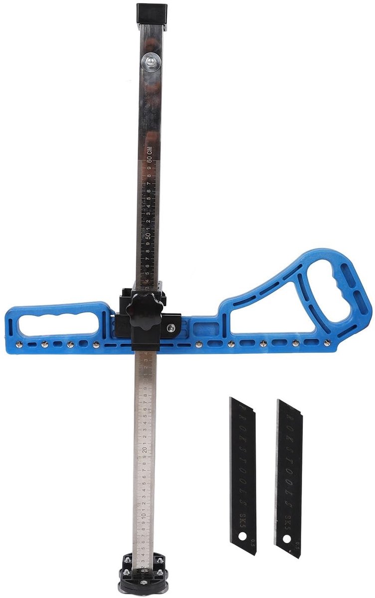 Dailygoods- Gipsplatensnijder Professioneel - Opvouwbaar Gereedschap - Draagbaar Snijgereedschap - 60 Cm Schaal - Efficiënt en Veilig - Ruimtebesparend Ontwerp - Gipsplaatzaag