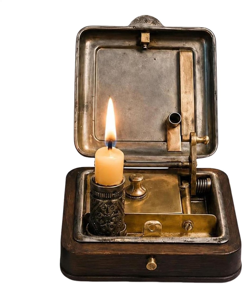 Dailygoods - Elegante Zakkaarsenhouder - Vintage Kandelaar voor Thuis