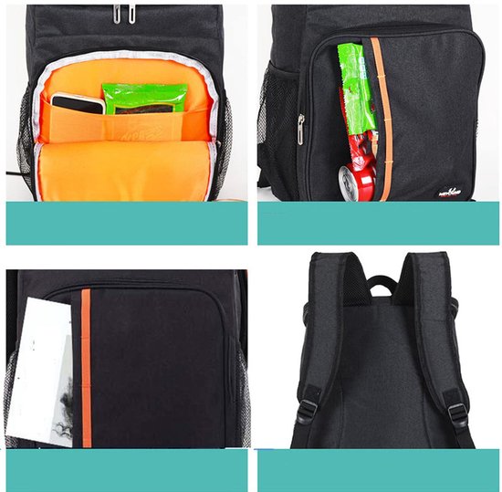Lekvrije picknicktas- Outdoor koeltas - Koeltas– Lunchtas– Dik geïsoleerde rugzak– Lekvrije binnenvoering met grote capaciteit– Kampeerkoelrugzak– Geschikt voor strand, reizen en picknicks — afbeelding 5