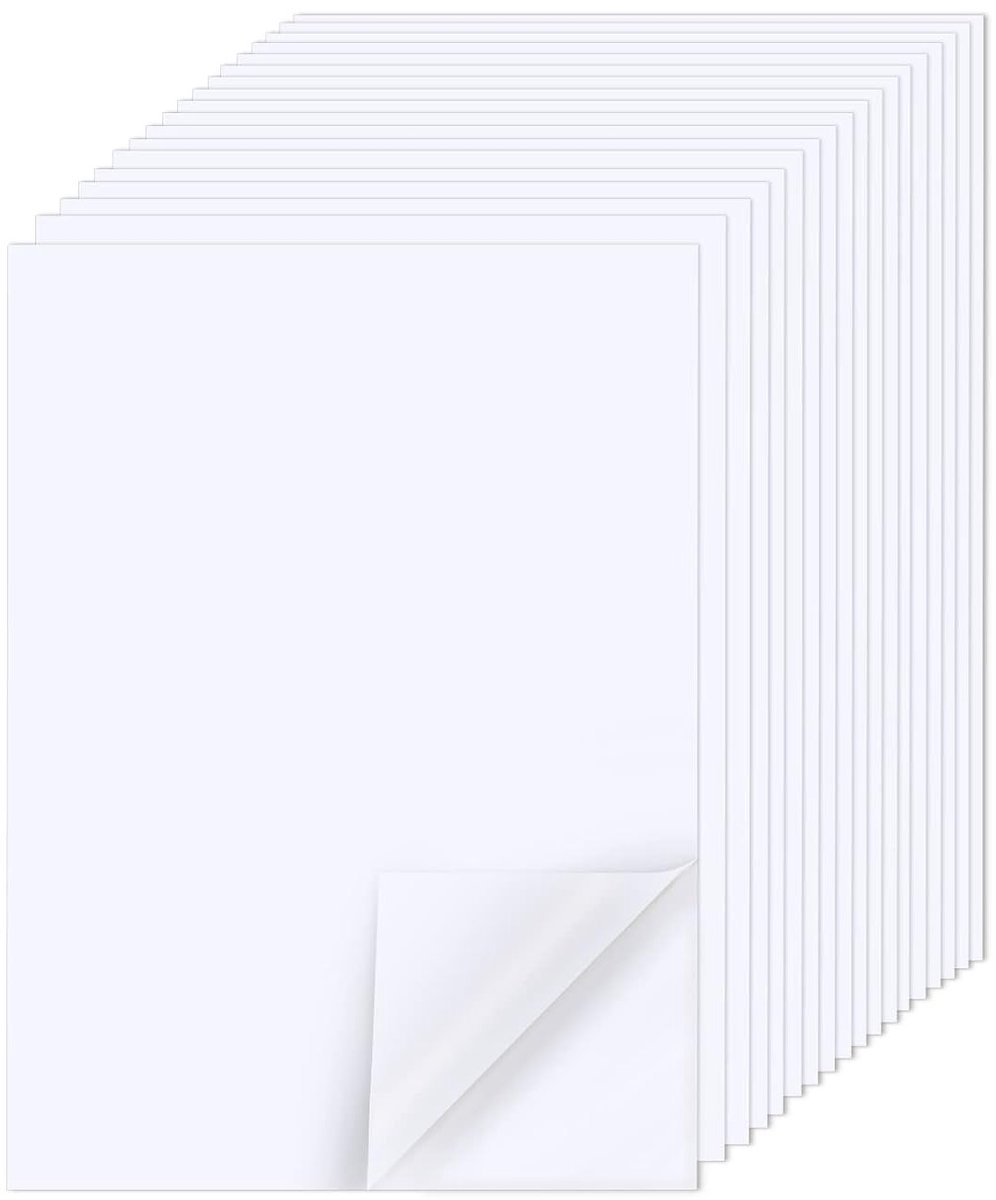 Set van 18 Dubbelzijdige Lijmrollen 29 x 21 cm - Sterke Plakband voor Creatief Kaarten Maken en Handwerken