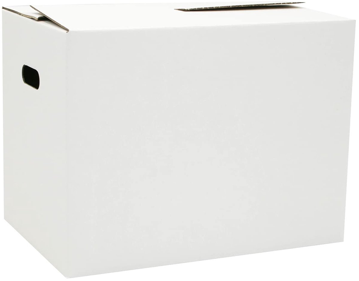 Dailygoods- Verhuisdozen Professioneel - Dubbel Golfkarton - 10 Stuks - Zelfsluitend - Zeer Solide - Herbruikbaar - Verhuisboxen
