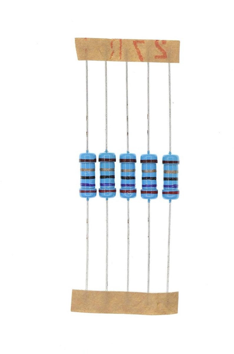 Weerstand Metaalfolie - Componenten Set - Elektronica Projecten - 1% Tolerantie - 100 Stuks - Zilver